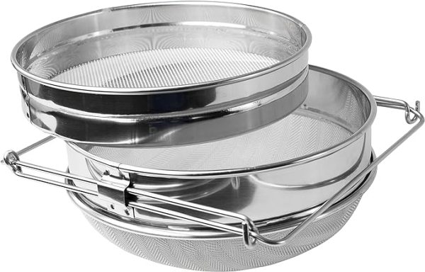 Honey Strainer Double Sieve